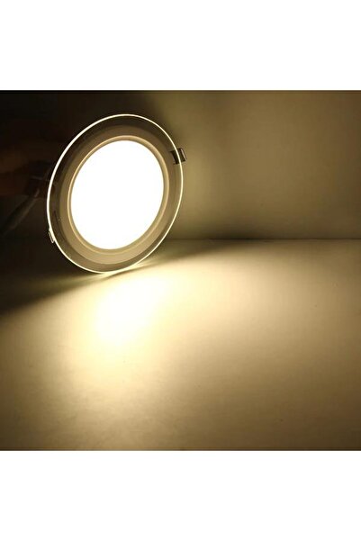H-Lite Hlite 12w Camlı Led Spot Sarı Işık