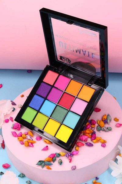 Makeuptime 16-Piece Unicorn Colorful Eyeshadow Palette - Makeup Time