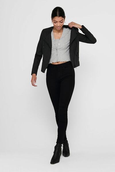 ONLY Жіноча куртка з штучної шкіри Ava