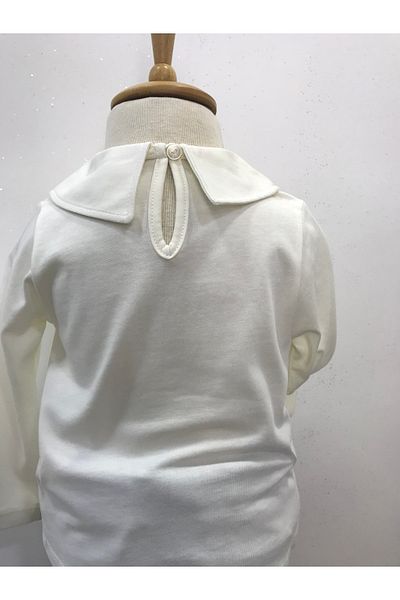 Çikoby Baby Girl Baby Collar T-Shirt
