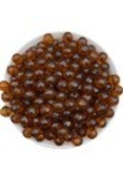 Boncuk 10 ملم نموذج عالمي بني أكريليك، مجوهرات، خرز لصنع الحقائب (100 جرام، ~...