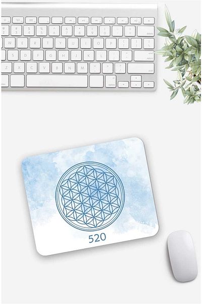 Gizeo Concept لوحة ماوس منقوشة بتردد بارا 520 من زهرة الحياة