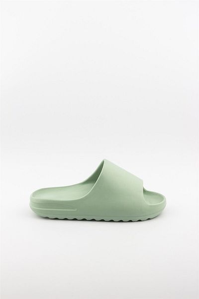 Akınal Bella Akınalbella Summer Slide Slippers - Z Mm Green