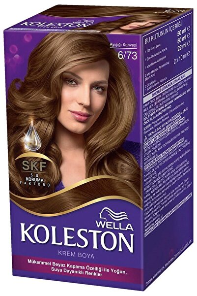 wella koleston Koleston Süper Saç Boyası Ayışığı Kahvesi 6/73 50 Ml Kategori:...
