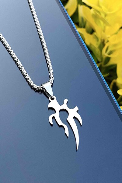 TREND COLLECTİON الفولاذ المقاوم للصدأ قلادة خنجر سحرية