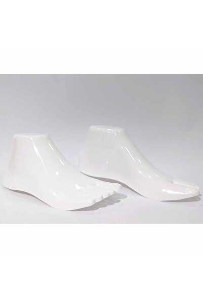 Orhan Beyaz Patik Ayak Mankeni