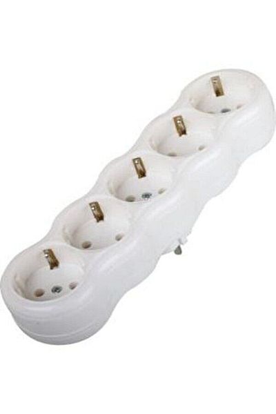 FETİH 5-Piece Lale Golyat Grounded Socket Multiplexer Multiplier