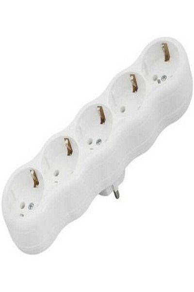 FETİH 5-Piece Lale Golyat Grounded Socket Multiplexer Multiplier