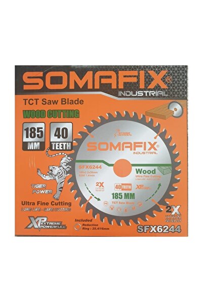 Somafix Industrıal Professynal 185mm Sunta Kesme 24 Diş 185x2,2x30mm 8200 1,4...