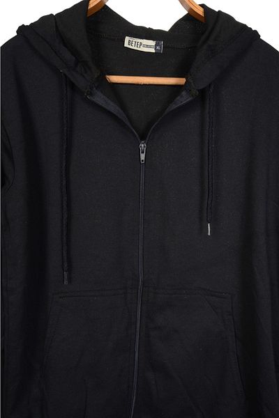 FATELLA Unisex Hooded Zipper Pocket Thin Combed Cotton Basic School Sweatshirt Cardigan