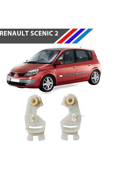 ZETOTO Renault Megane 2 Door Lock Motor Repair Clip Right Left Set M2227