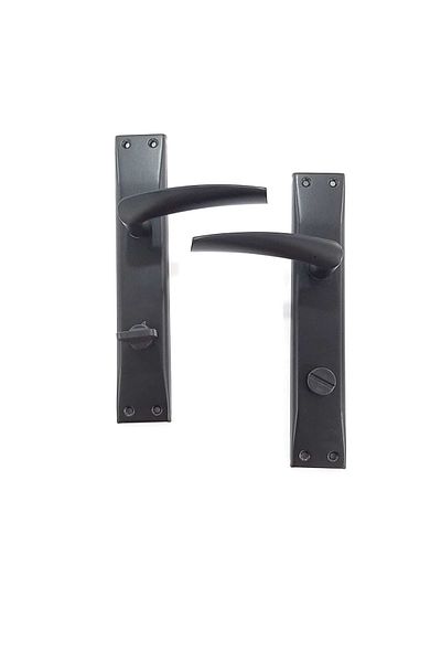 ARON Brawo Mirrored Black Interior (BATHROOM-WC) Door Handle Front and Back (1 DOOR) Right