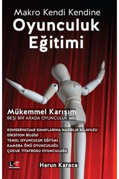 Literatürk Academia Makro Kendi Kendine Oyunculuk Eğitimi - Harun Karaca