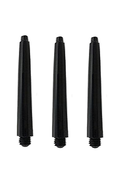 DARTSAN 5 Set (15 PCS) 48mm Nylon Darts Shaft-shaft Black