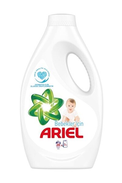 Ariel Baby Sıvı Çamaşır Deterjanı Bebekler İçin 20 Yıkama 975 ml