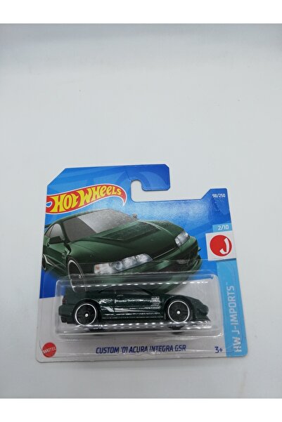 HOT WHEELS Custom '01 Acura Integra Gsr Yeşil