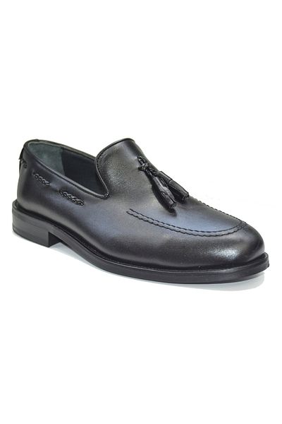Yeşildaş Khaki Leather Men's Shoes