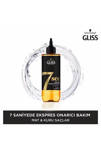 Gliss 7 Sec - Express Nourishing Liquid Cream in 7 Seconds 200 ml