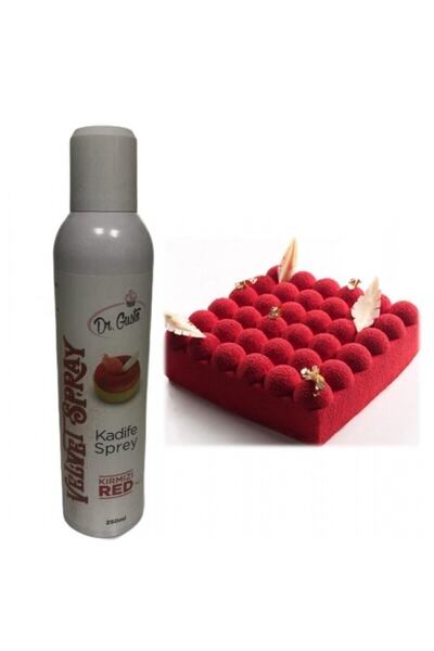 Dr. Gusto Kırmızı Kadife Sprey Gıda Boyası 250 ml