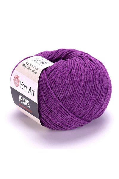 Yarnart Μωβ Jeans Violet Πλεκτό νήμα