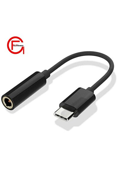 Genel Markalar Type-C to Jack 3.5 mm Kulaklık Dönüştürücü Tüm Type-C Telefonlar ile Uyumlu AUX Kablo Converter