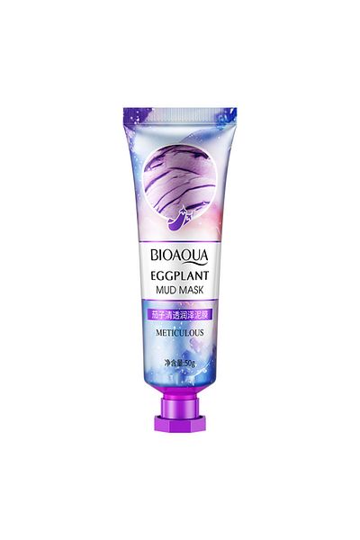 Bioaqua Eggplant Purifying Brightening Moisturizing Mud Clay Mask 50 gr
