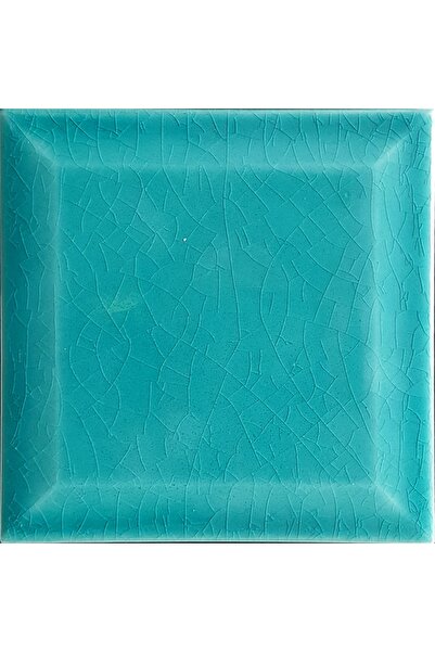 Armada Çini 12,5x12,5 Cm Metro Turkuaz Çini Seramik Karo