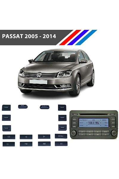 ELG Vw Passat B6 B7 Radio CD Player Keypad 16-Piece 2005 2014 M2153