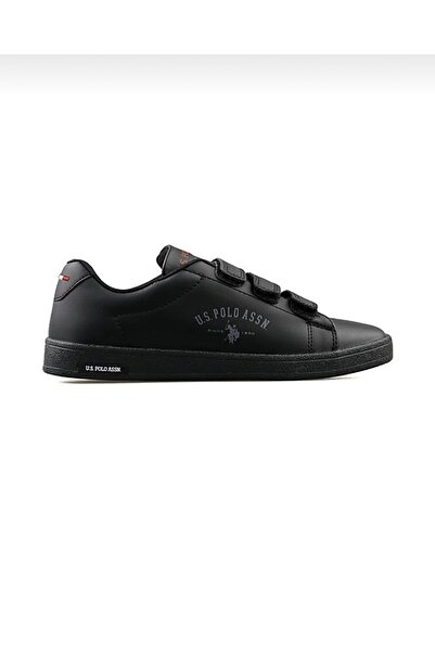 U.S. Polo Assn. Black - U.S. Polo Assn Singer Model Velcro Unisex Sneakers