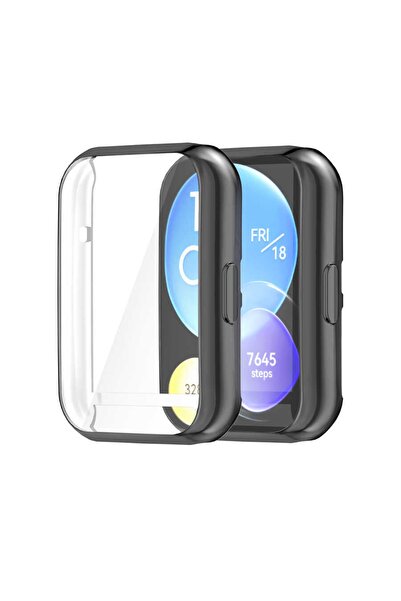 Fibaks Huawei Watch Fit 2 - 360 °   Glossy Screen Protector Case