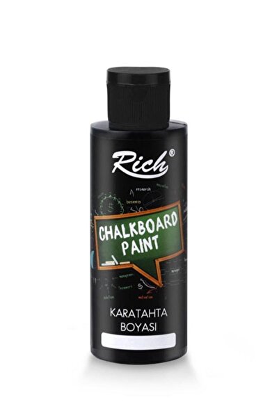 Rich Chalkboard Kara Tahta Boyası 130cc. - Siyah