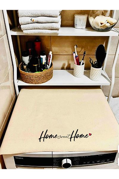 BAGAND Home Sweat Home Printed Husa pentru masina de spalat rufe
