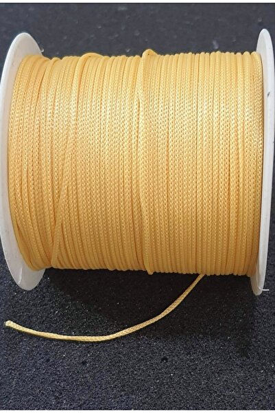 RLX BUJİTERİ Parașuta Snur-brățară Colier Snur Culoare Galben 0.8mm 100 Mt