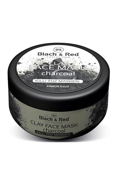 Black Red Black & Red Clay Face Mask with Charcoal Extract 400gr