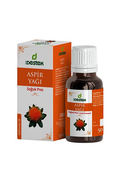 Destek 50 Ml Safflower Oil - Cold Press