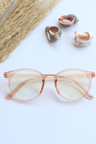 LOOKUP NEW Karen Unisex Kadın Erkek Oval Pembe Blue Block Mavi Işık Korumalı ...