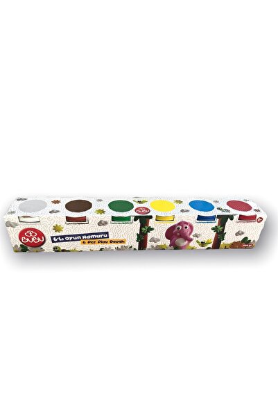 Marka Pack of 6 (6X100Gr.) Bu-Bu Big Play Dough