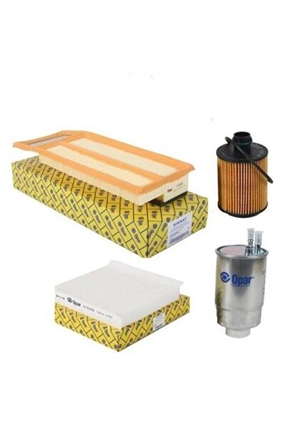 OPAR Fiat Linea 1.3 Multijet Euro 5 Uyumlu Filtre Bakım Seti 4lü