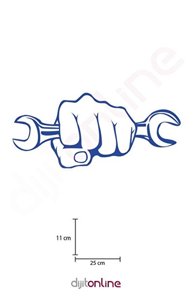 Dijitonline ملصق إصلاح-ملصق سيارة-ملصق تلقائي 25x11 سم