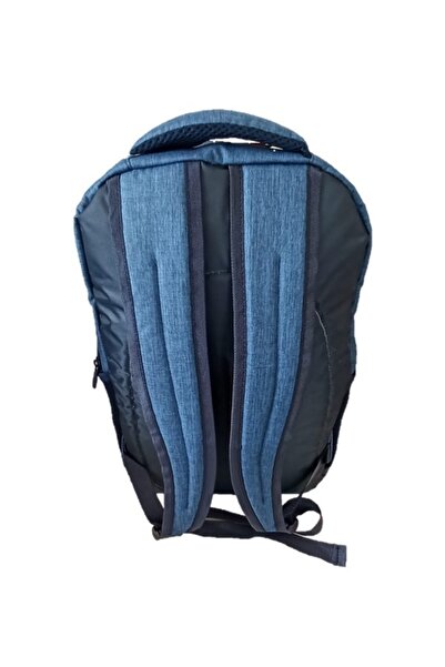 Slazenger Dört Bölmeli Sırt Çantası Baskılı Kolon Lacivert 21131