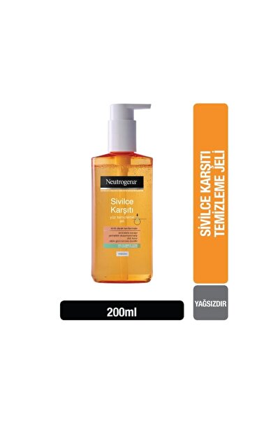 Neutrogena Visibly Clear Anti-Acne Facial Cleansing Gel 200ml