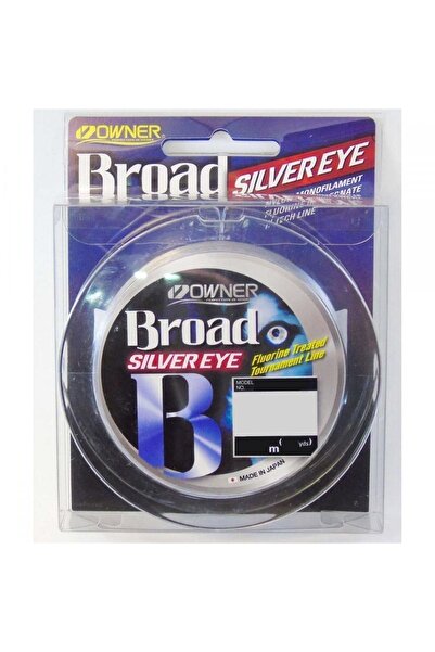 Owner 150m Fir Monofilament Broad Silver Eye pentru Spinning LRF