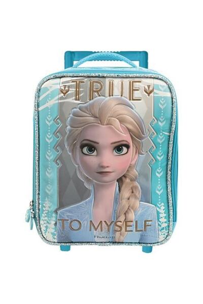 Frozen Anaokulu Çantası Çekçekli Box Mavi Otto 5154