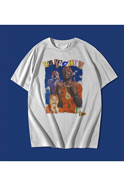 rebelberi Lil Yachty Rap Hip-hop Bootleg Oversize Unisex Bela Majica