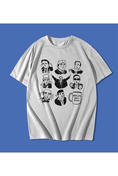 rebelberi Το Office World's Best Boss Written Κρεμαστό Σχέδιο Oversize Unisex...