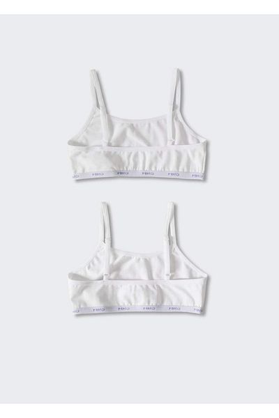 MANGO Kids 2-teilige Baumwollbluse