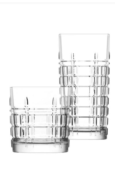 LAV Brit Soft Drink---whisky Glass Set 12 Pieces