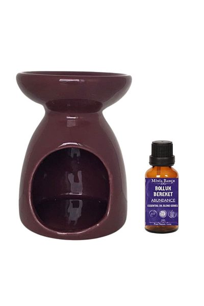 Minia Bahçe Bitki ve Sanat Atölyesi Abundance Special Series - Abundance and Abundance Essential Oil, 10 ml - Censer