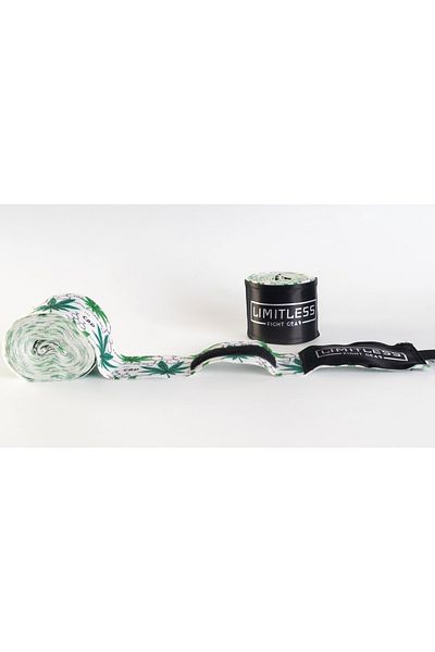 Limitless Επίδεσμος Boxing Leaf Cannabis 4,5 mtr