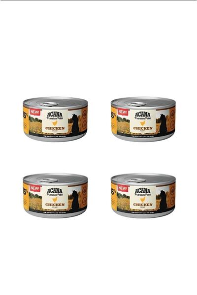 Acana Chicken Tavuklu Kedi Konservesi 85 Gr X 4 Adet